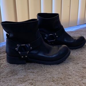 Lucky Brand moto ankle boots